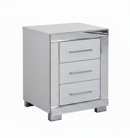 Stylish bedside table - elegant, practical and space-saving design
