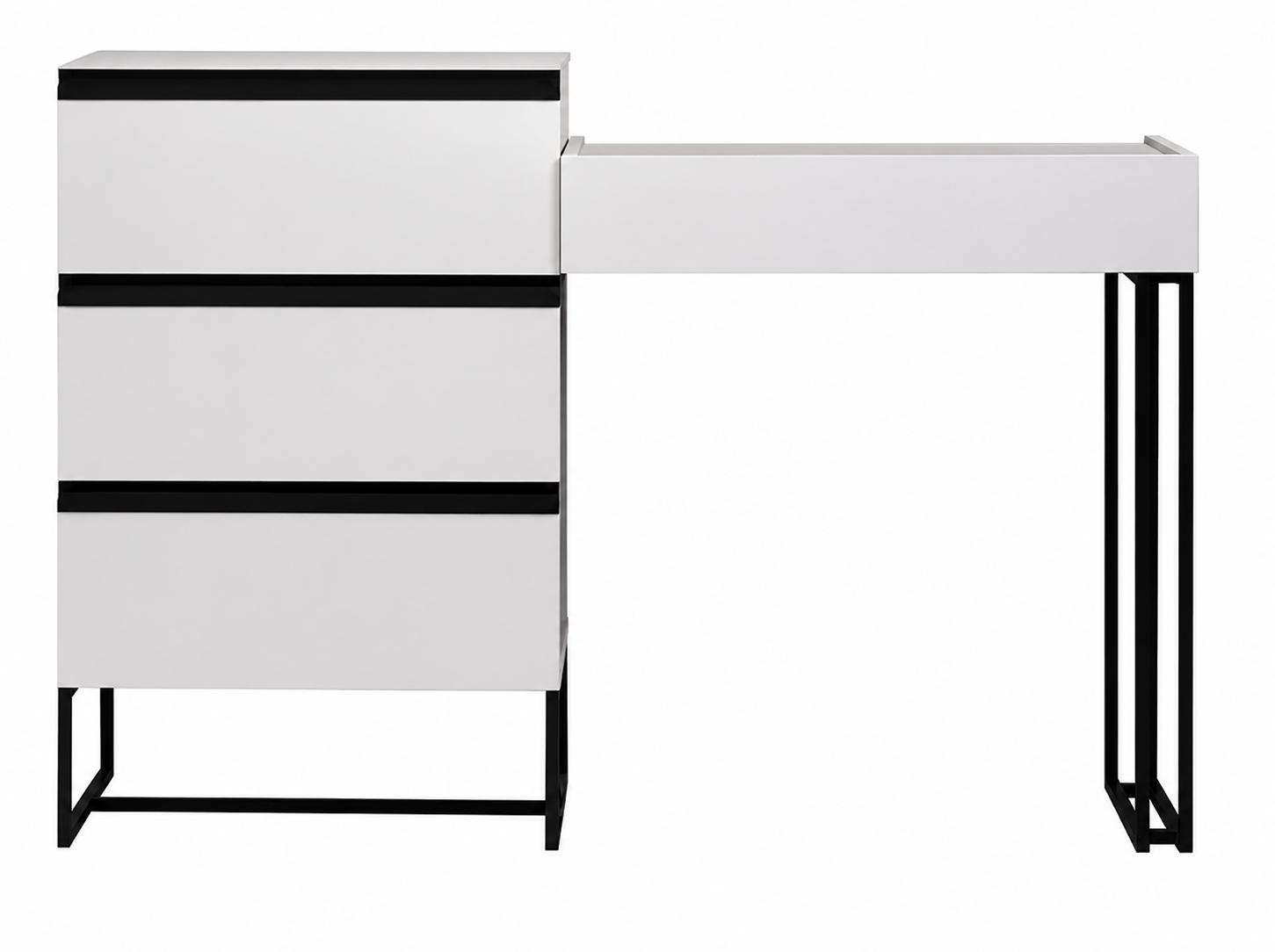 Modern dressing table with practical drawers and elegant design