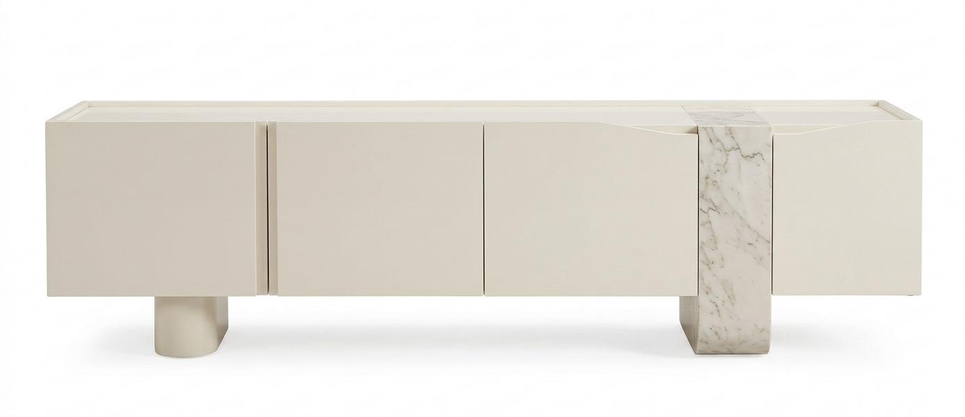 Console practical comfortable spacious beautiful white modern new