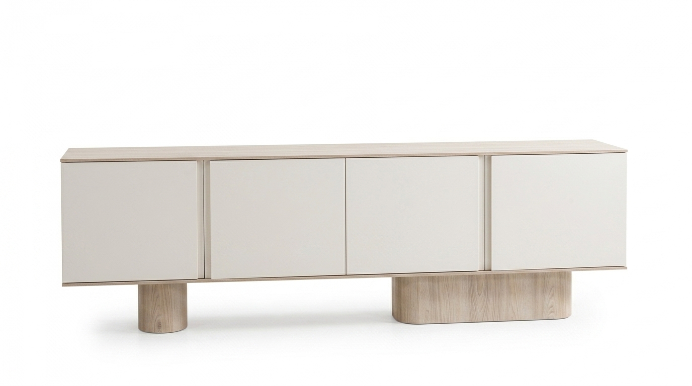 Console practical comfortable spacious beautiful white modern new