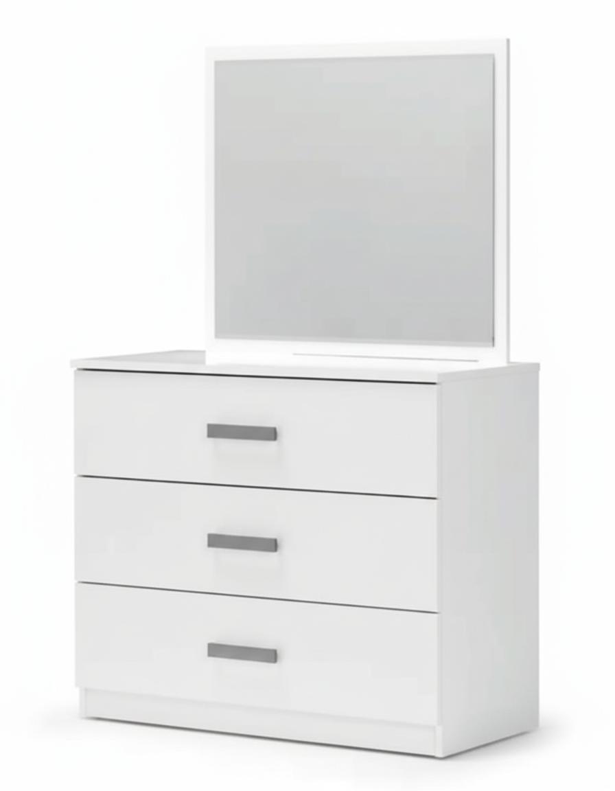 Modern dressing table with a stylish look and practical storage space