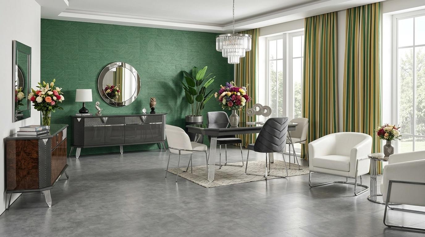 Tisch Konsole Wohnzimmer Stil modern schwarz rechteckig bequem praktisch
