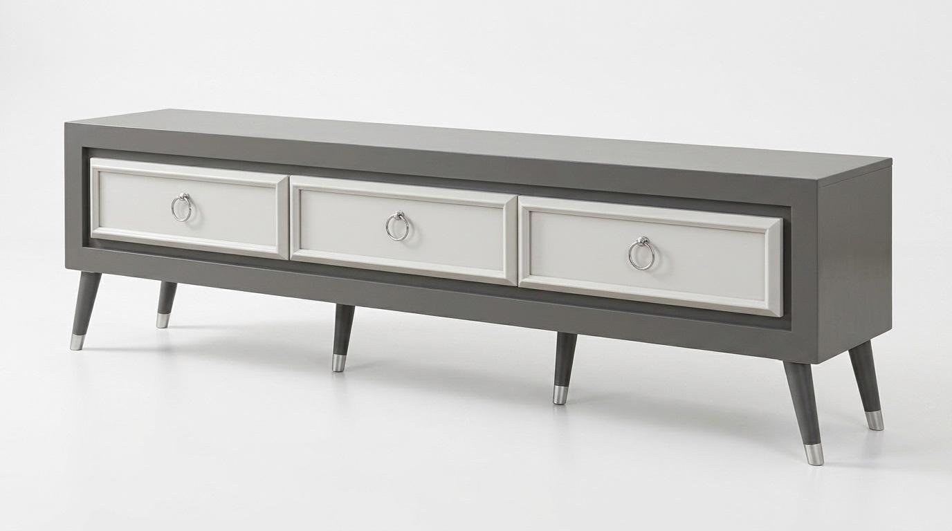 Konsole Stil modern grau Wohnzimmer praktisch komfortabel bequem