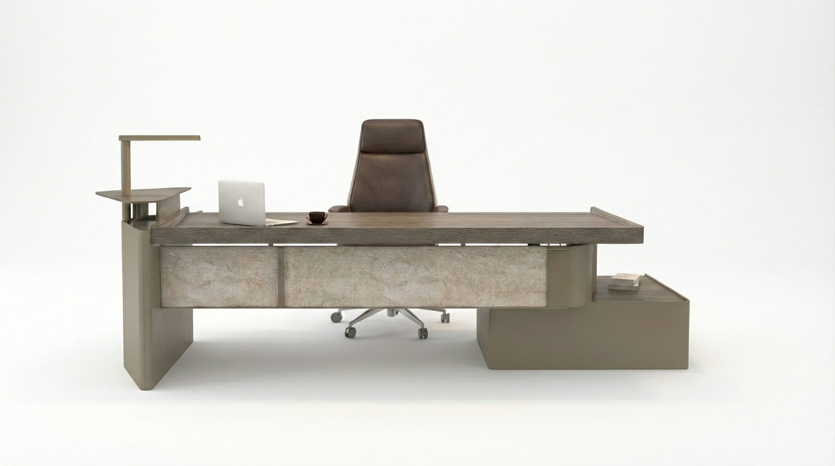Modern Desk Office Set Executive Design Luxury Boss Table