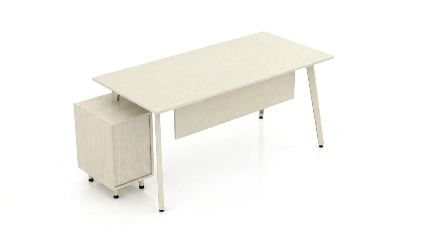Office Set Desk Dresser Modern Office Furniture Combination