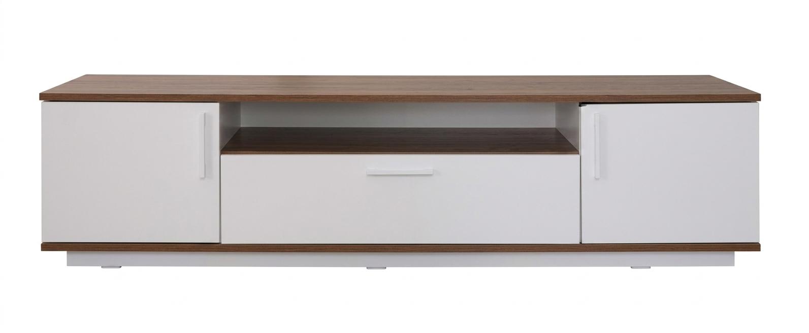 White wooden TV stand dresser TV console modern living room furniture