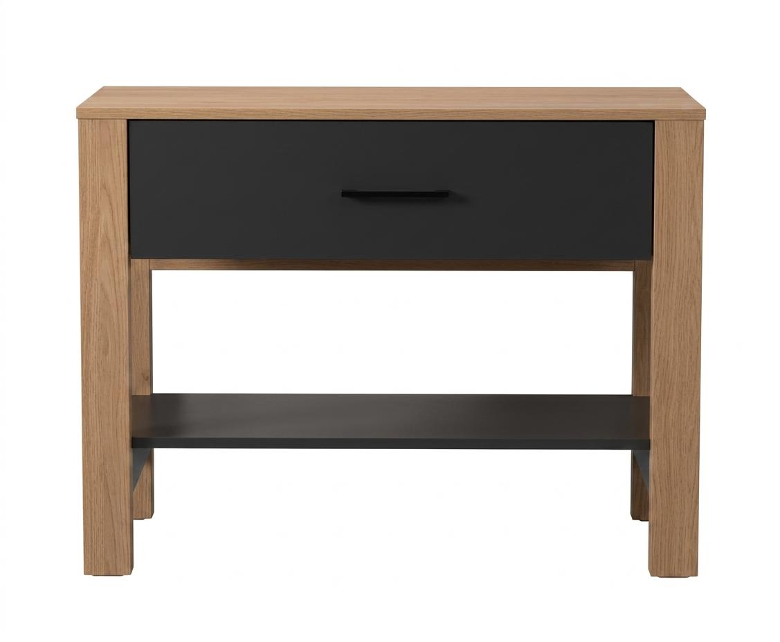 Brown wooden console stylish console table for home modern style