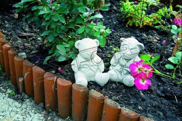 Garden Decoration Bear Terrace Stone Figures Figurine Deco Statue Sculpture 491 New