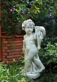 GARDEN FIGURE STONE FIGURE FIGURE GARDEN SCULPTURE STONE CAST 81 cm 149€ Pick-up price