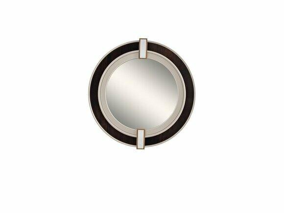 Mirror wall mirror decorative mirror hallway mirror modern black round