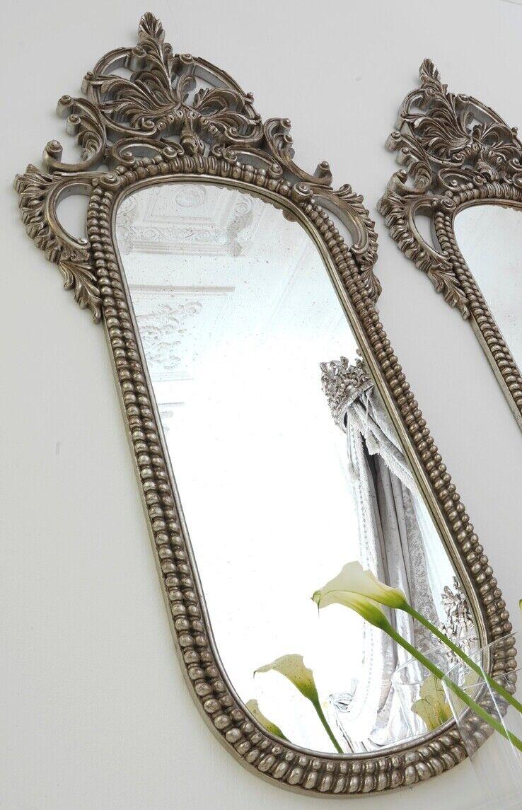 Mirror baroque rococo wall mirror stand mirror Italian facility new