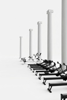 532 cm XXL Column Halls Support Columns Roman Statue Stand Support 1600kg 357