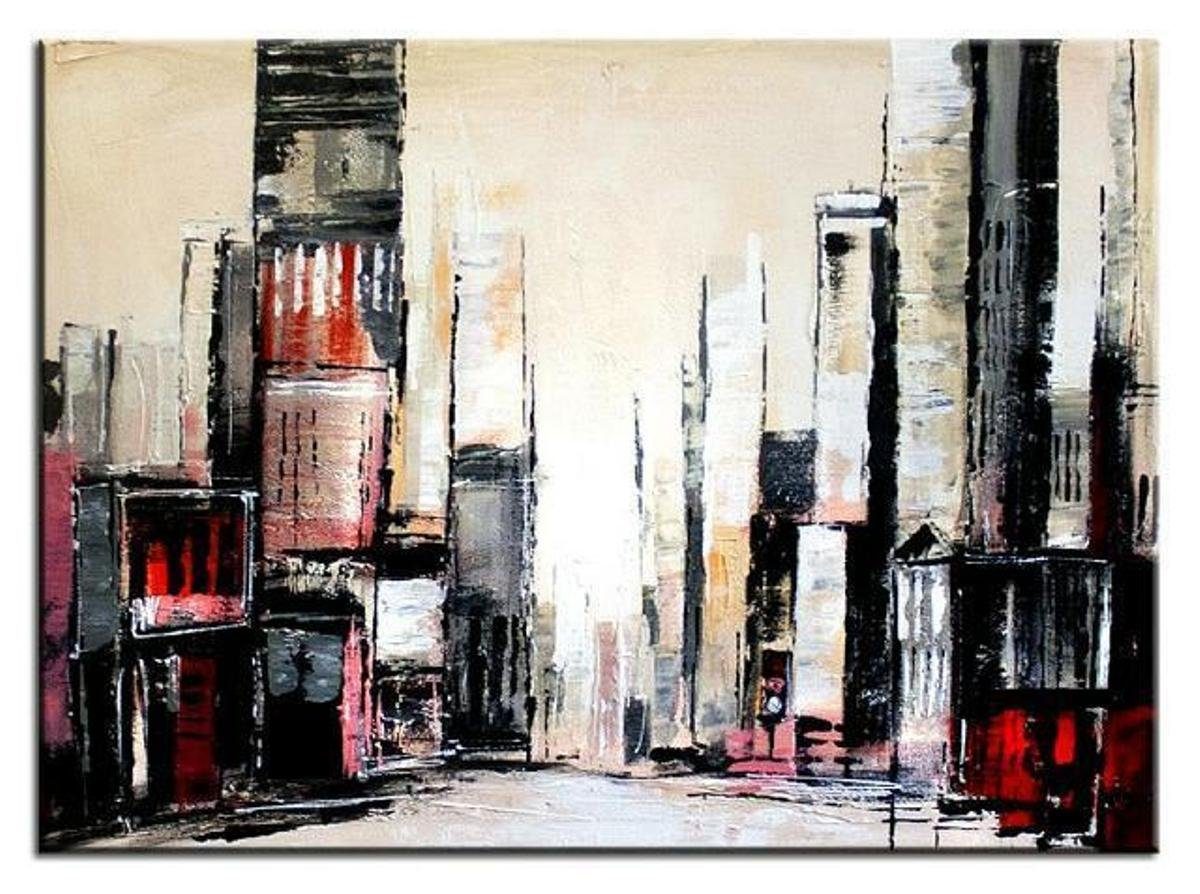 Modern Abstract Painting Oil Painting Picture Canvas 50 x 70 cm On Stock