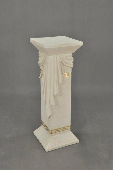 Column furniture in antique greek sculpture with patterns style, model - 1038
