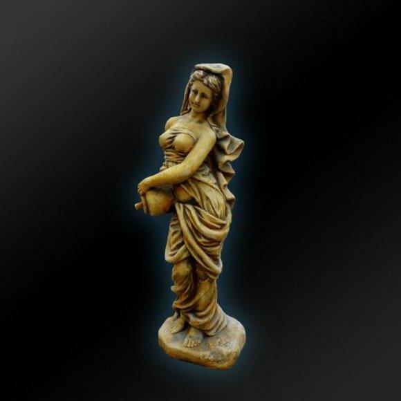 Gargoyle fountain figure stone figure for garden decoration pond water spitter 6026