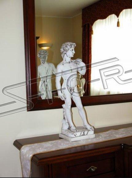 Garden Decoration 59cm David Terrace Stone Figure Figurine Decorative Statue Sculpture