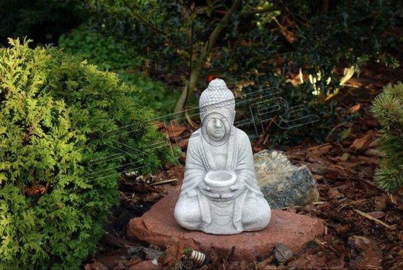 Buddha sculpture in stone look. Large sculpture for garden and living area 101129