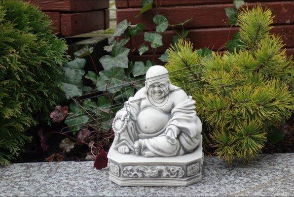 Buddha sculpture in stone look. Large sculpture for garden and living area 25cm