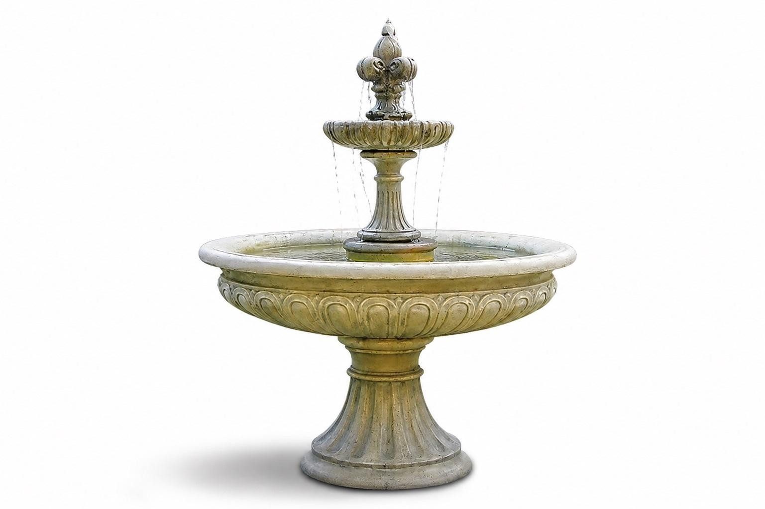 Garden Fountain Elegant Water Fountain 1085 with Gently Flowing Fountain Instantly SOFORT