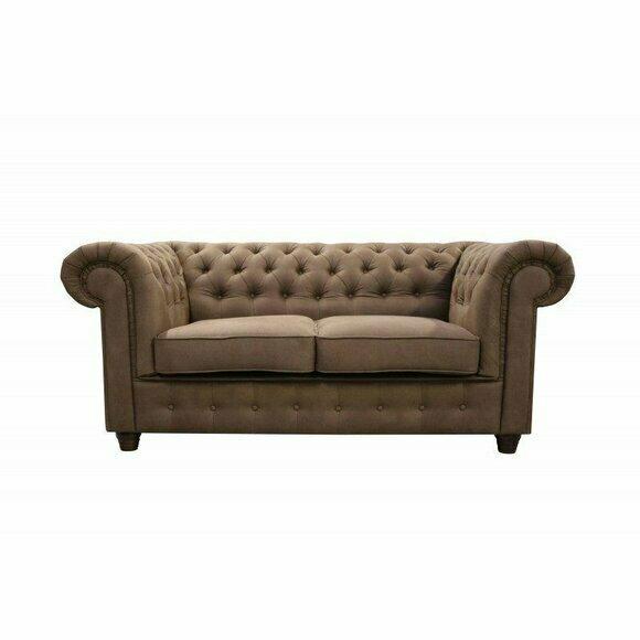 Chesterfield Cambridge 2 seater sofa office couch with bed function sofas couches