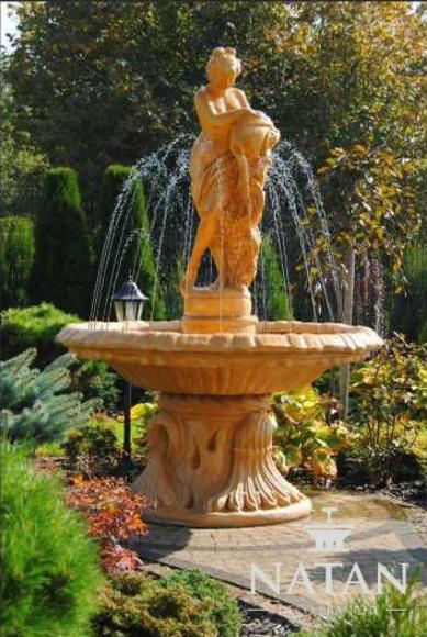 Fountain garden pond fountain 155cm stone fountain garden fountain Fontaine New