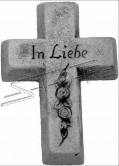 Grave angel cross grave decoration grave decoration stone decoration statue sculptures S111032