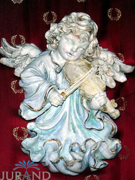Stone figure weatherproof cast stone grave decoration grave angel garden figure figure 8503