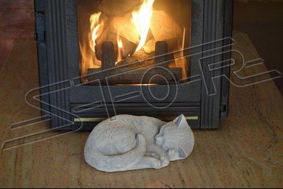 Garden decoration cat terrace stone figures figure decorative statue sculpture 103107