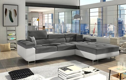 Design Corner Sofa Bed Couch Upholstery Textile Sofas New On Stock