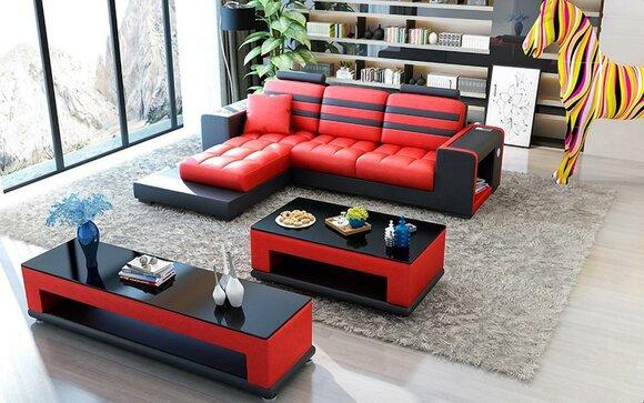 Corner sofa upholstery set living area L shape designer sofa couch corner sofa luxury
