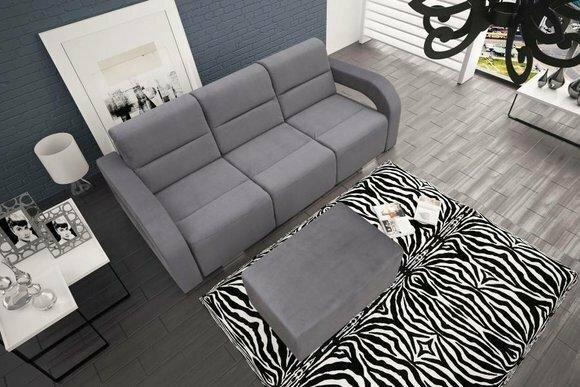 Sofa bed folding couch 3-seater sleeping function + bed box couch sofa folding sofa