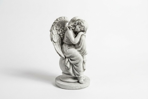 Angel 36cm sculpture design figure statue garden figures statues grave S101158
