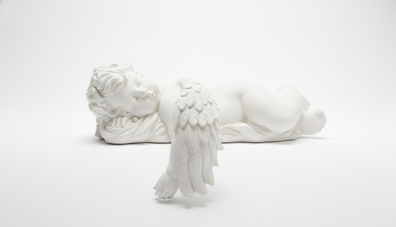 Angel Design Abstract Figurine Sculptures Statues Deco 636