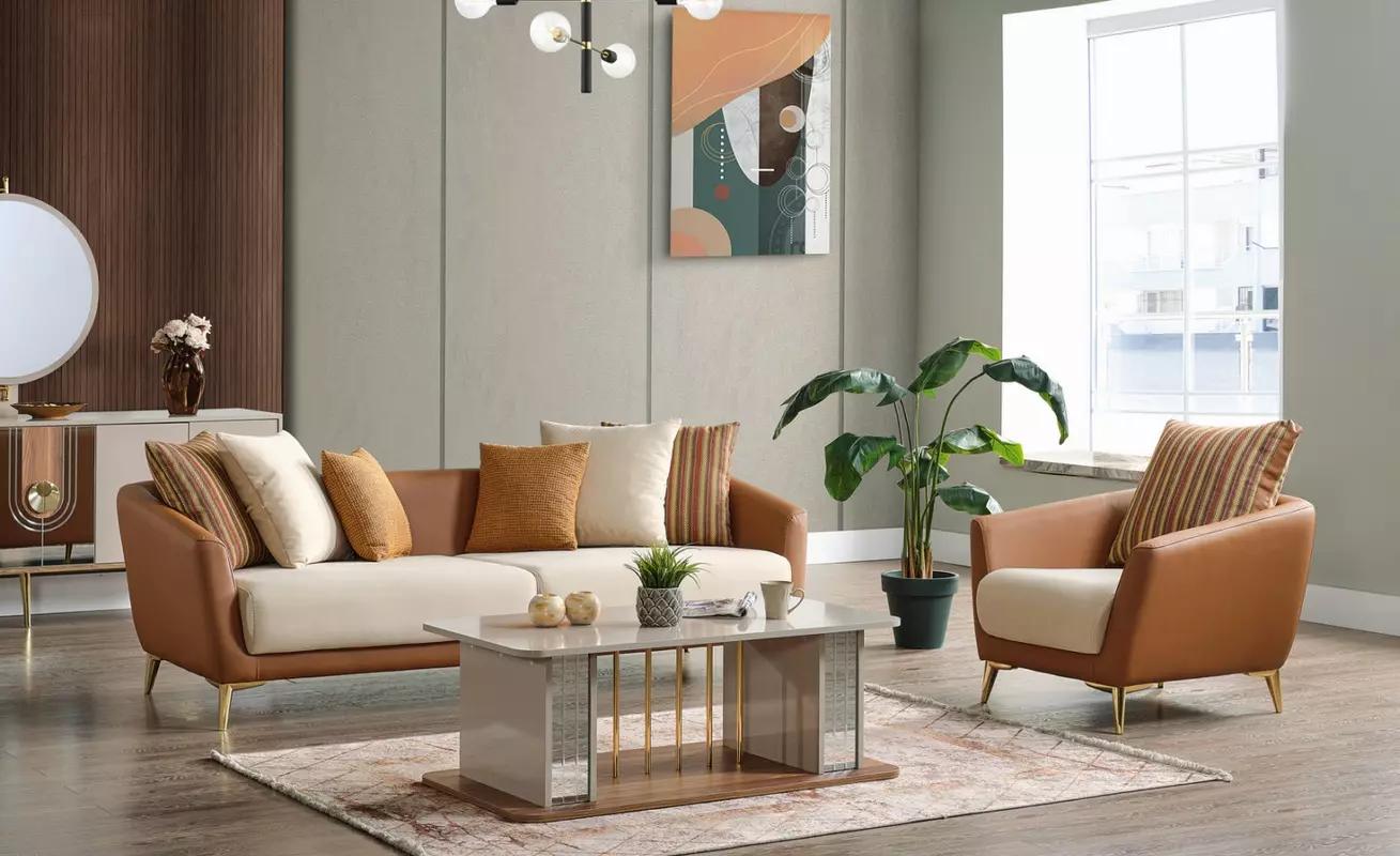 Luxury living room sofa set sofa set 3+1+coffee table