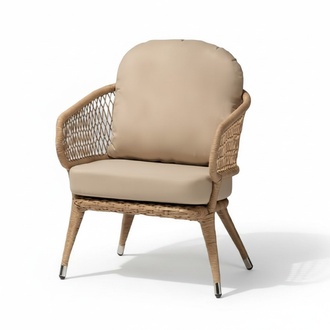 Beige Armchair Living Room Design Elegant Modern Furniture Single Armchair Beautiful