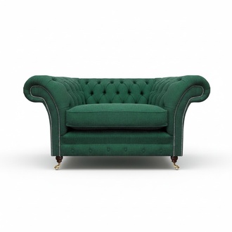 Chesterfield armchair sofa living room furniture textile fabric furnishings upholstered furniture