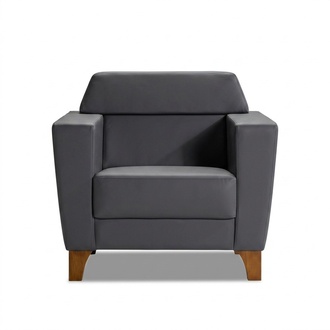 Armchair Couch 1-Seater Sofa Textile Leather Couches Upholstery Modern Furniture