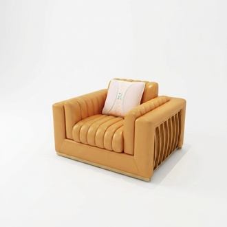 Armchair Design Couch Sofa Relax Leather Lounge Luxury Seater Upholstery Television Club