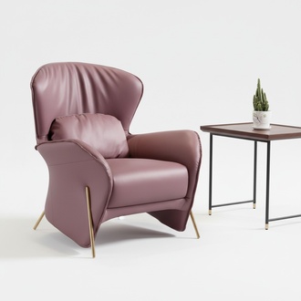 Armchair Design Couch Sofa Relax Leather Lounge Club Upholstery Seater Luxury Leather