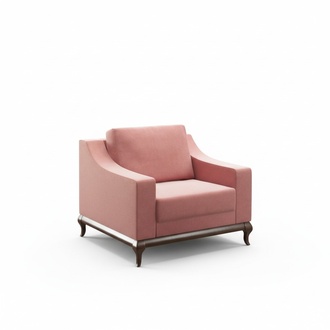 Armchair design furniture classic style living room 95 x 100 cm lounge armchair new