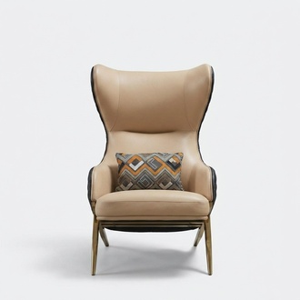Armchair Designer Armchair Upholstered Armchair Modern Relax Leather Chair Luxury Chair New