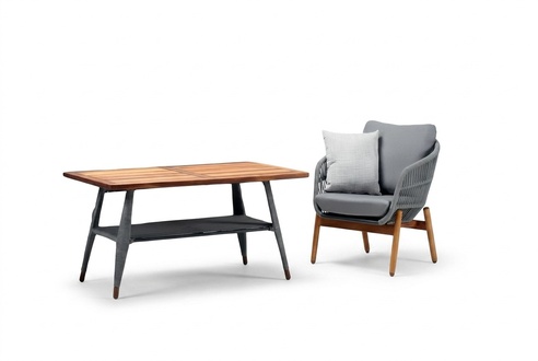 Gray armchair luxury high quality coffee table chair single modern