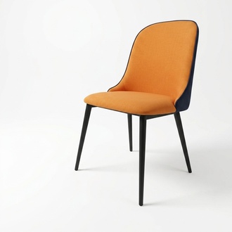 Armchair Metal Upholstery Lounge Club Chair Seat Relax Luxury Room Waiting New Design