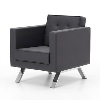 Modern armchair leather design chair upholstered armchair single seat office furniture