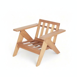 Armchair natural wood chair chair balcony armchair chairs relax outdoor folding chair