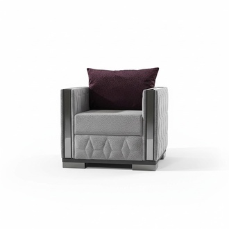 Armchair Single Seater Furniture Living Room Couch Sofa Relax Mirror Elements