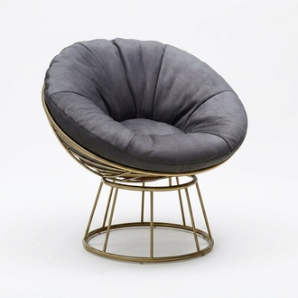 Armchair Seater Design Living Room Upholstery Wood Upholstery Modern Luxury Grey