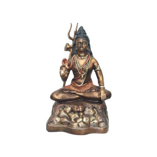Meditating Buddha with a snake decorative figure statue sculpture 50 cm height (B21)