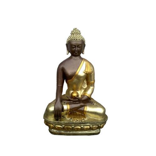 Decorative sculpture of meditating Buddha figure statue 44 cm height WG2020 (B35)
