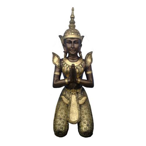 Thai prayer figure decorative statue sculpture, 78 cm figure height, WG2020 (B41)